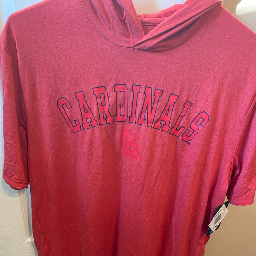 Cardinals short sleeve hoodie